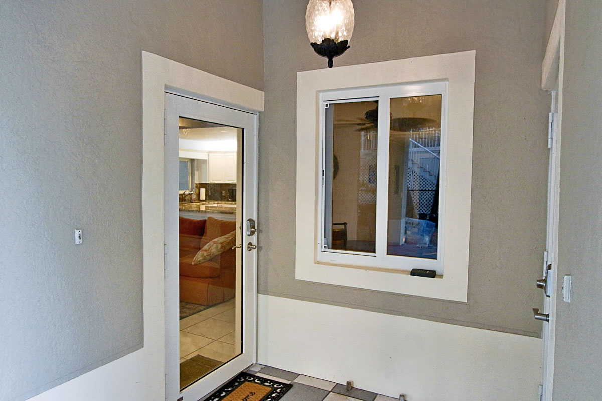 Entrance to downstairs