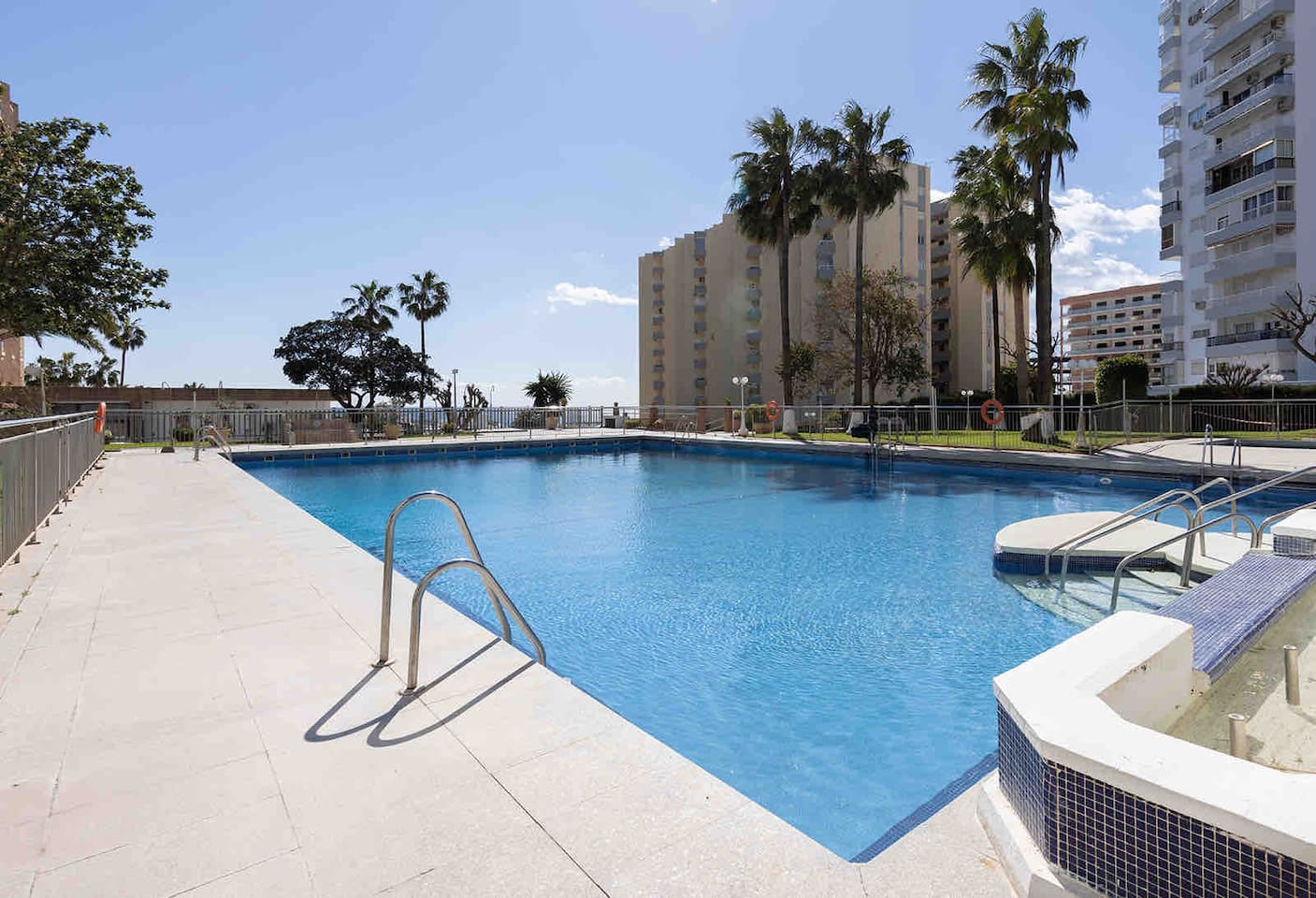Community swimming pool 