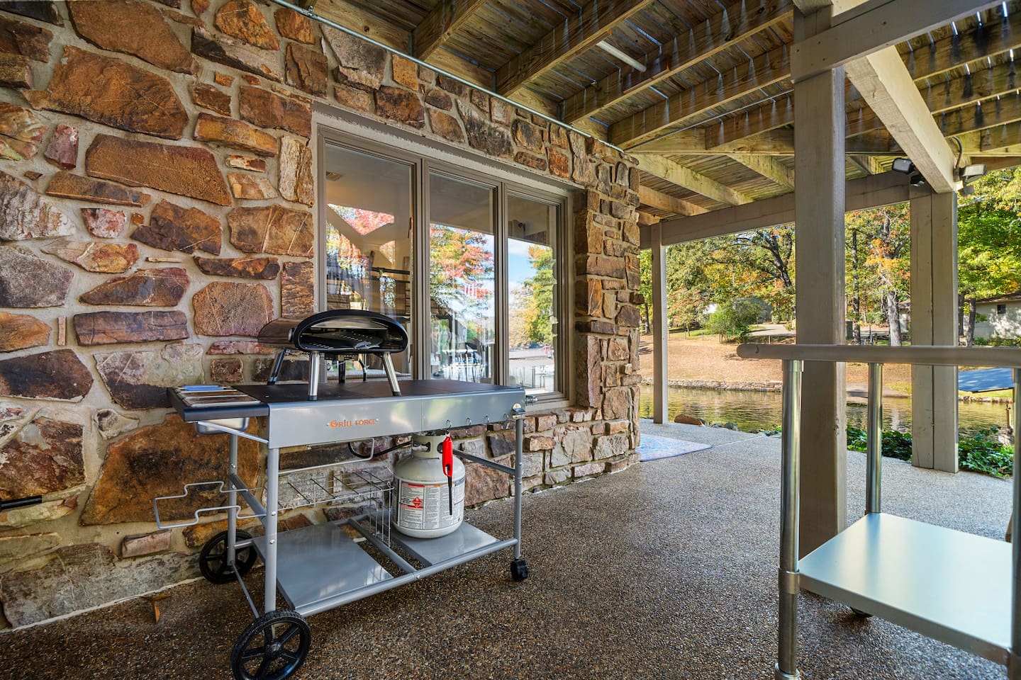 There is also a Pizza Oven!