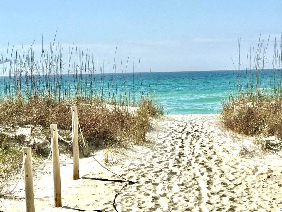 Easy Beach Access. No stairs or dunes to walk over.