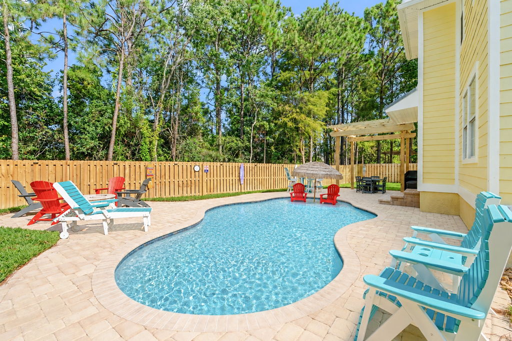 Private Backyard Oasis