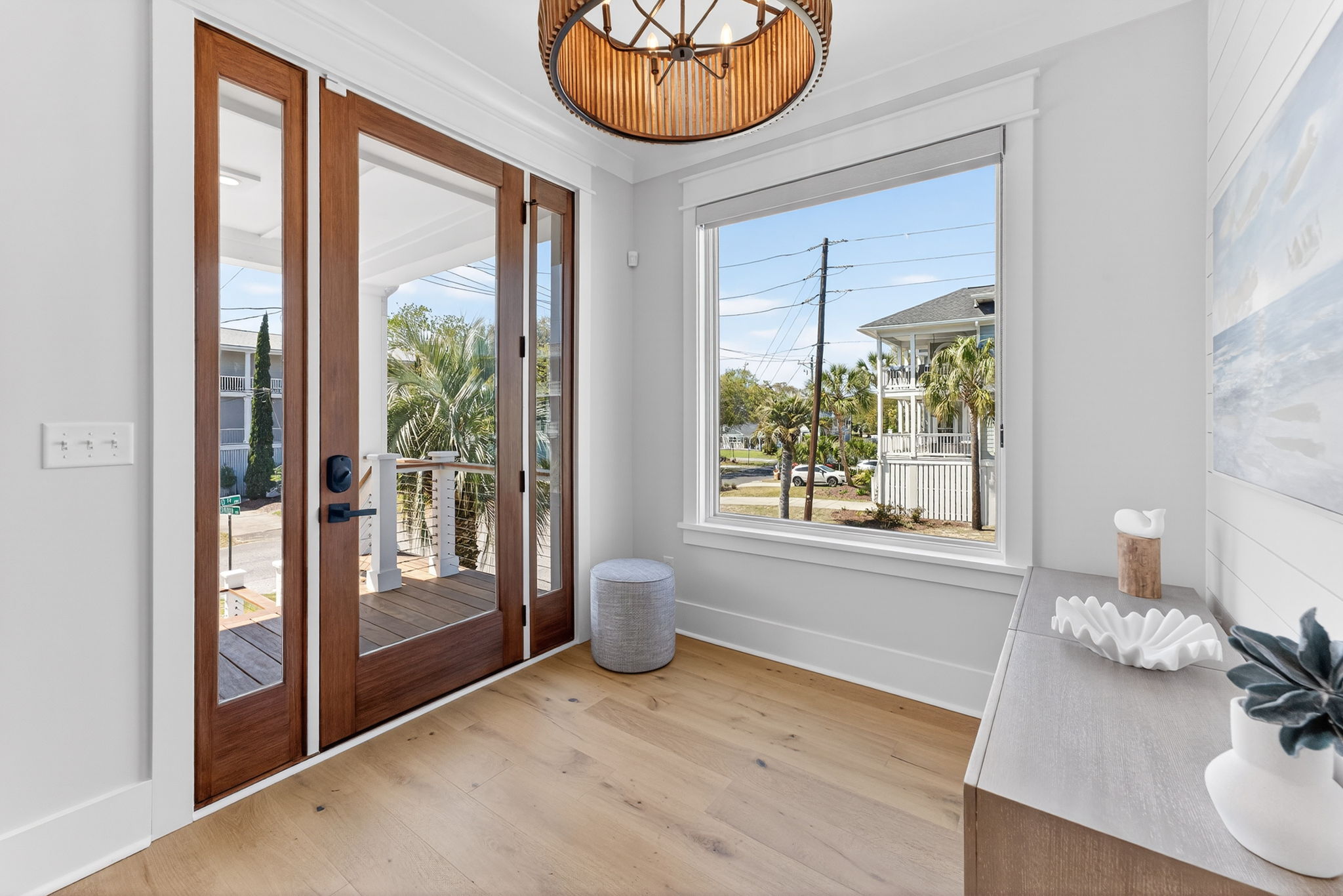 Entry way | On Beach Time | 6 30th Ave, Isle of Palms, SC | IOP Escapes