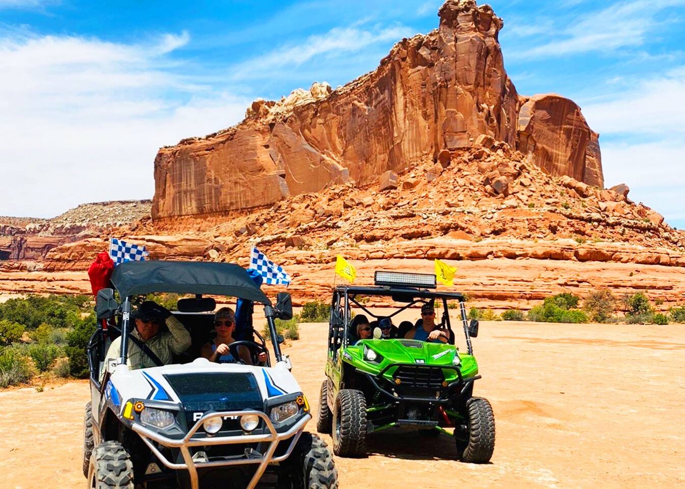 Hit endless trails with UTV rentals available from our partner