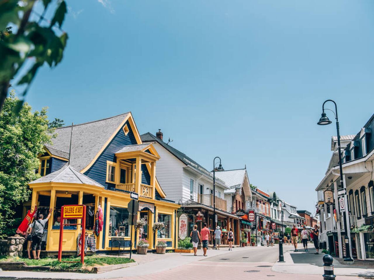 Petit village historique de Baie-Saint-Paul
