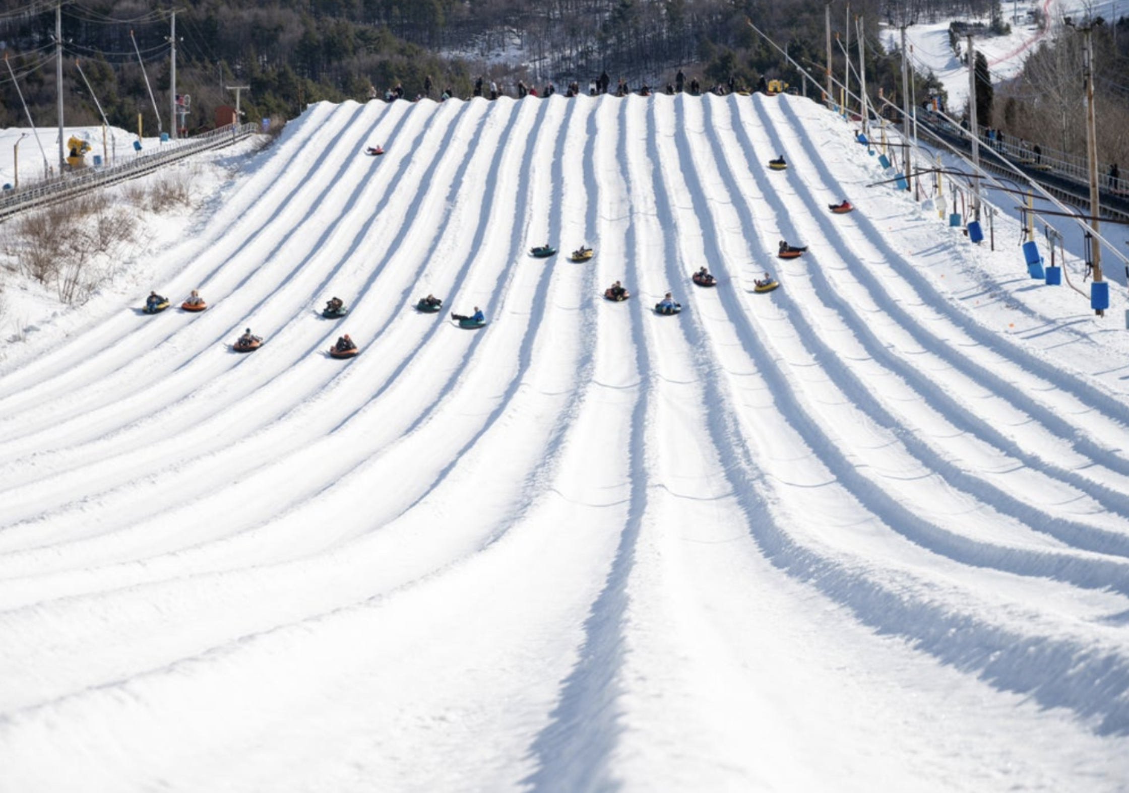 Ski, tube, explore—repeat in the winter Smokies.
