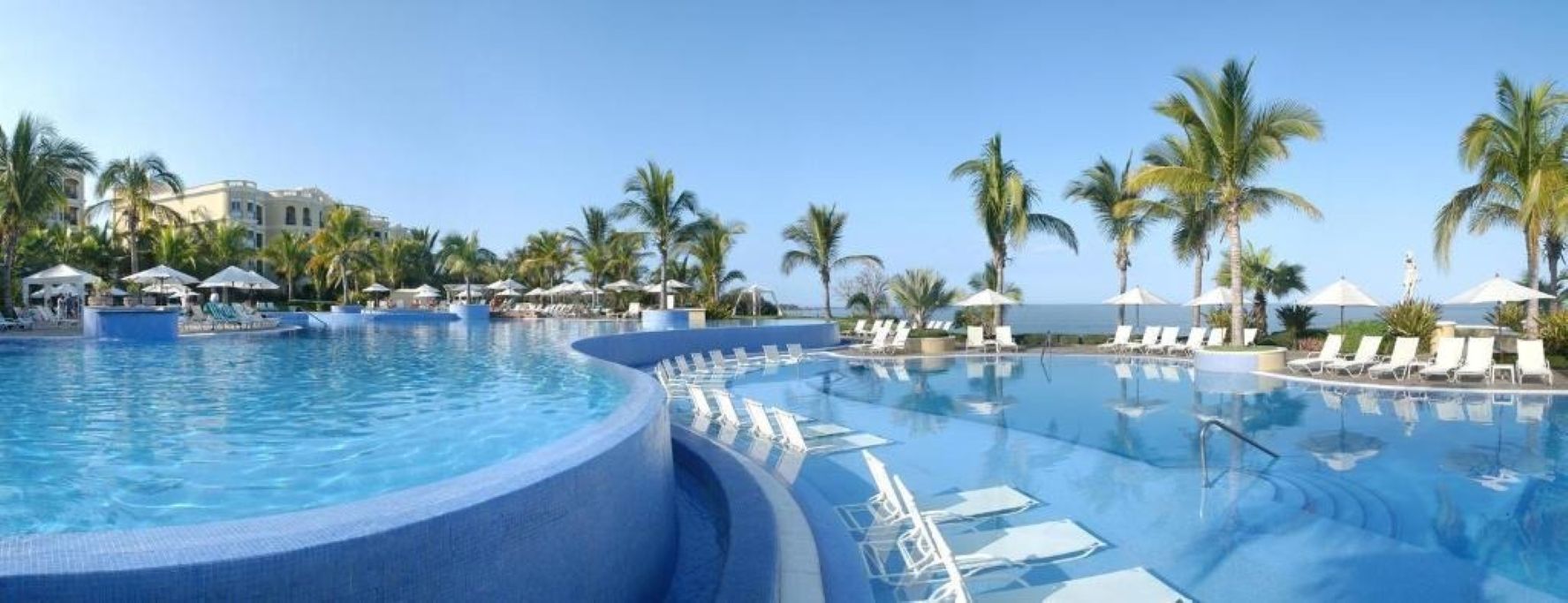 Pool and Beach at Pueblo Bonito Emerald Bay, Vacation Travel Exclusives