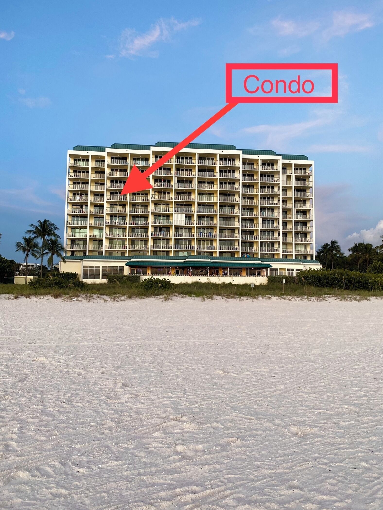Location of condo
