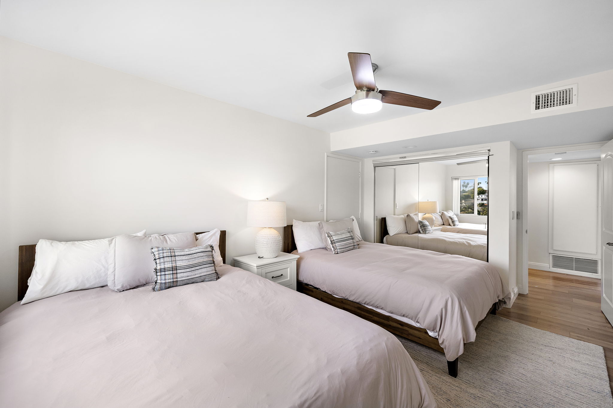 Second bedroom also includes a large smart TV with multiple streaming services and a PlayStation 4, perfect for kids to get some downtime