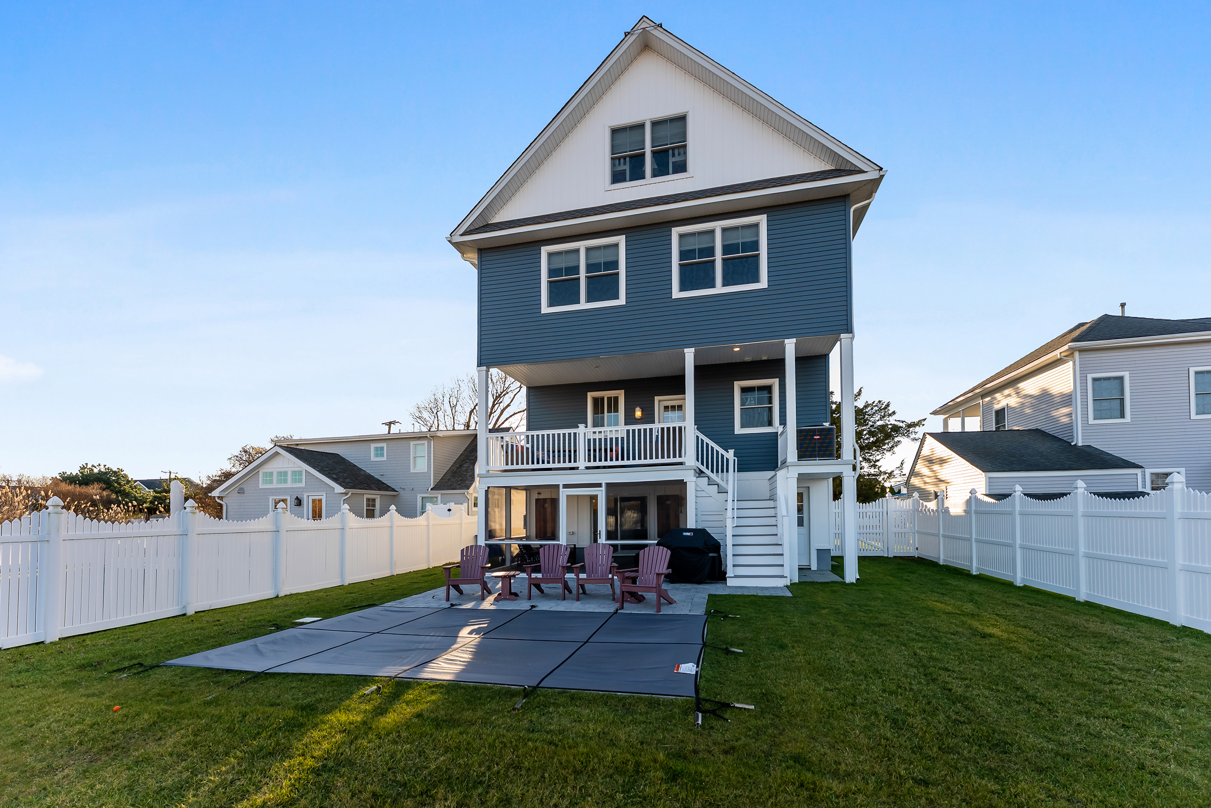 Private In-Ground Pool in Large Rear Fenced in Yard
