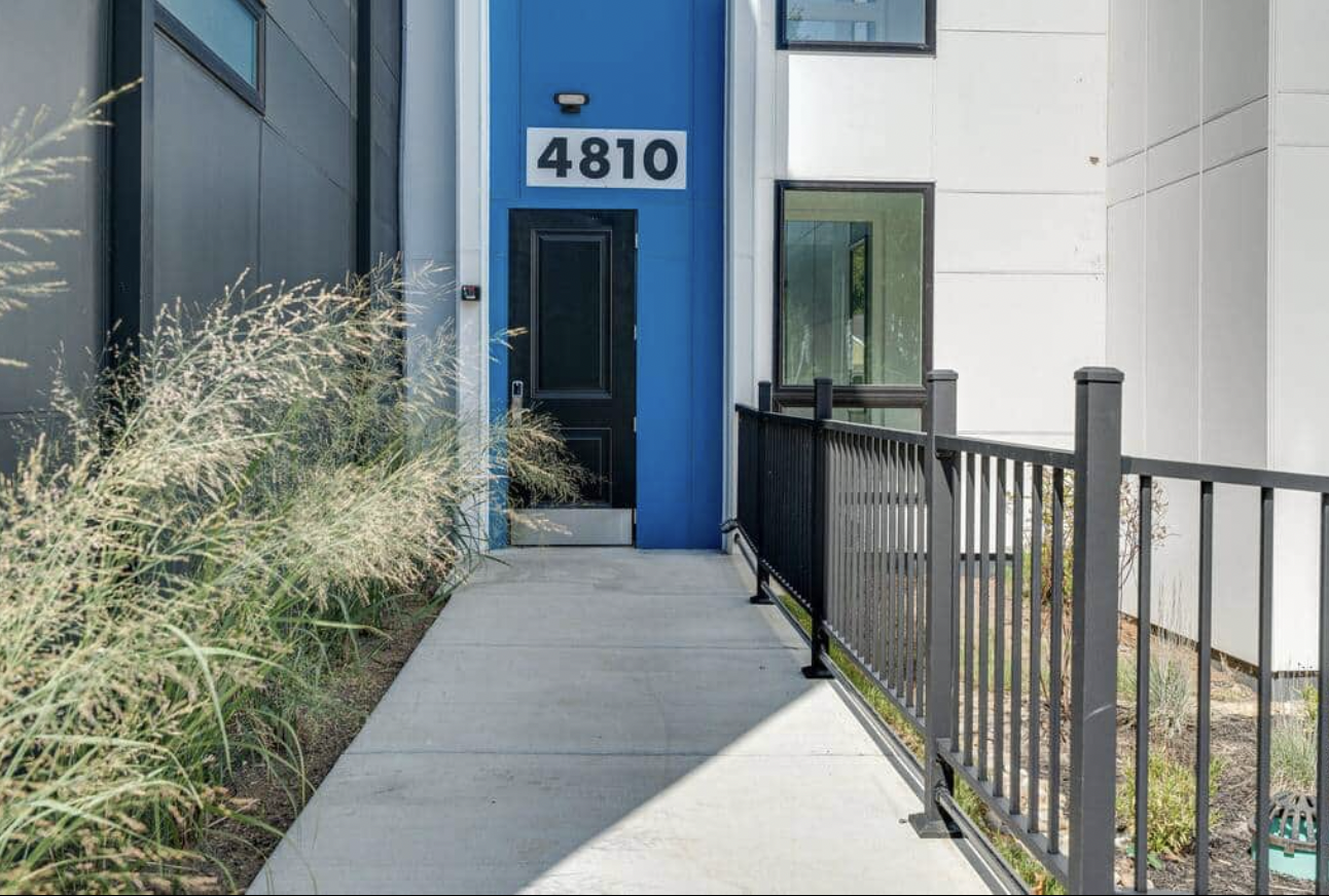 Secure Entrance to The Avery Complex. 