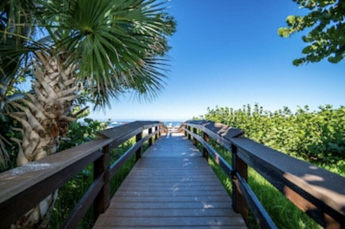 Just steps to the beach!