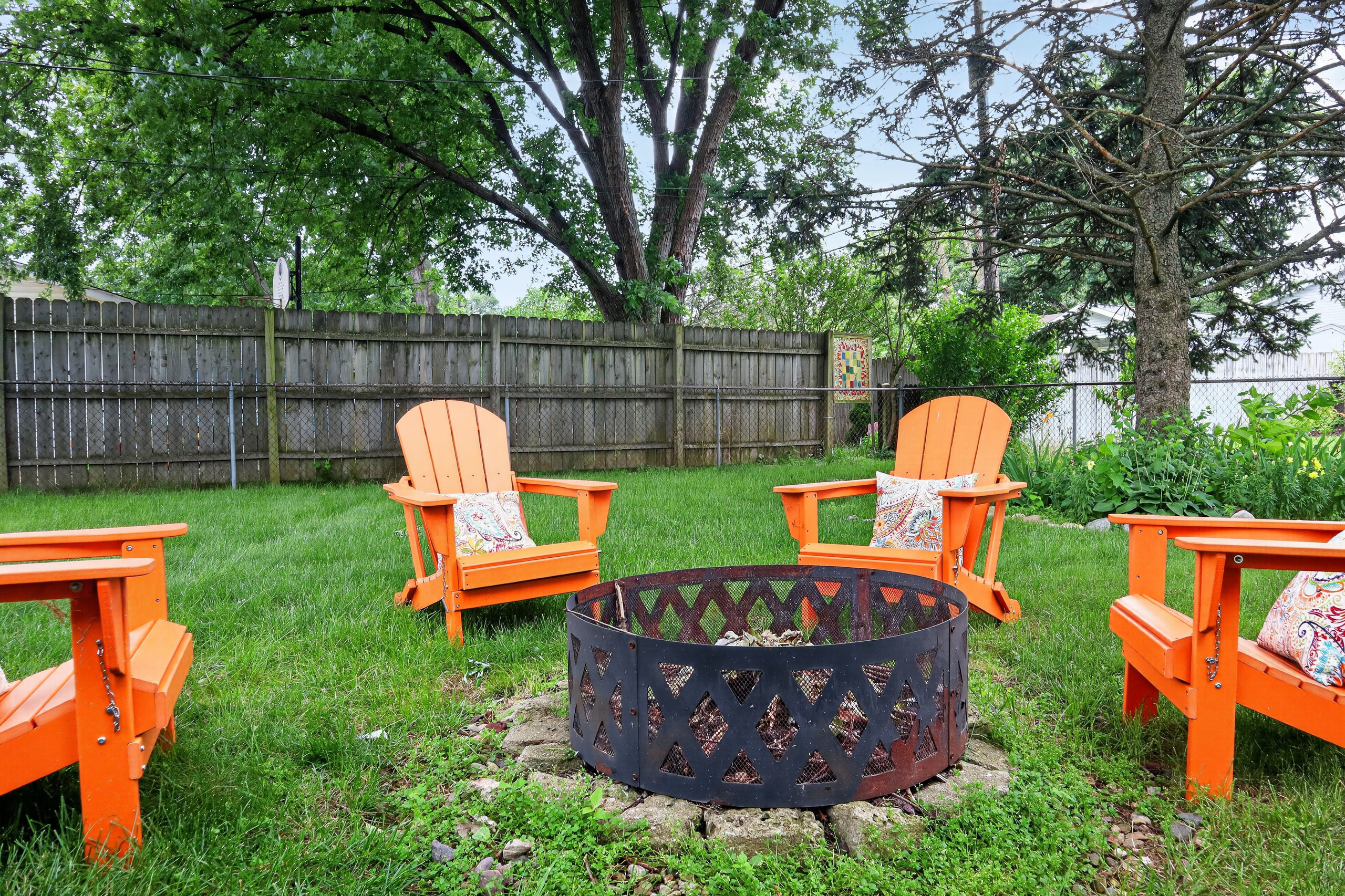 Gather around the fire pit for conversation, laughter, and unforgettable evenings.