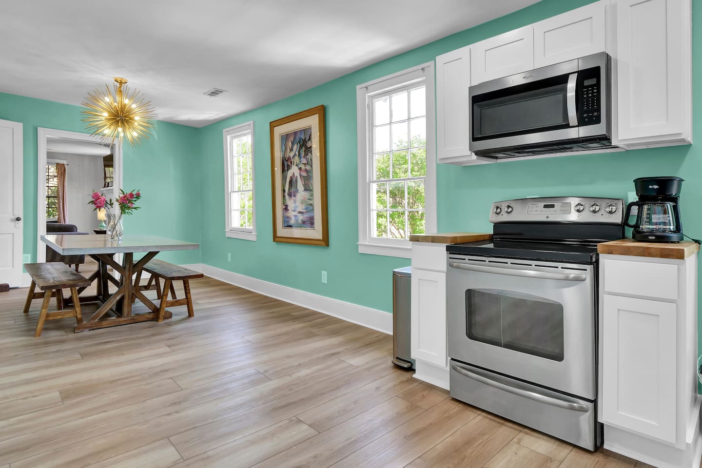 Upstairs kitchen