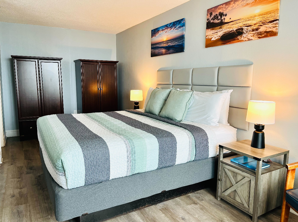 Wake up to the smell of sea breeze and warm of sunshine