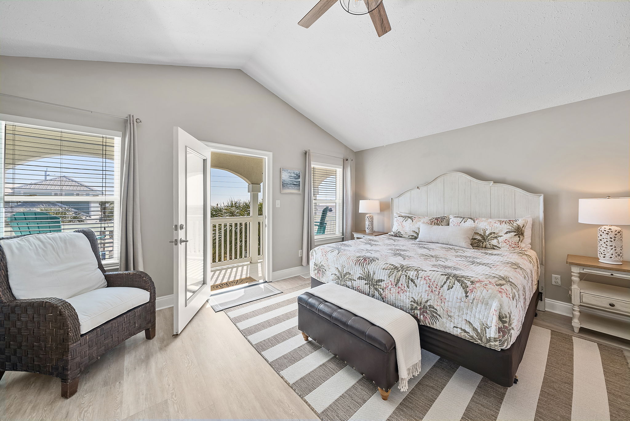 Master king bedroom that connects directly to the bathroom. This bedroom has a balcony off of it with gorgeous views.