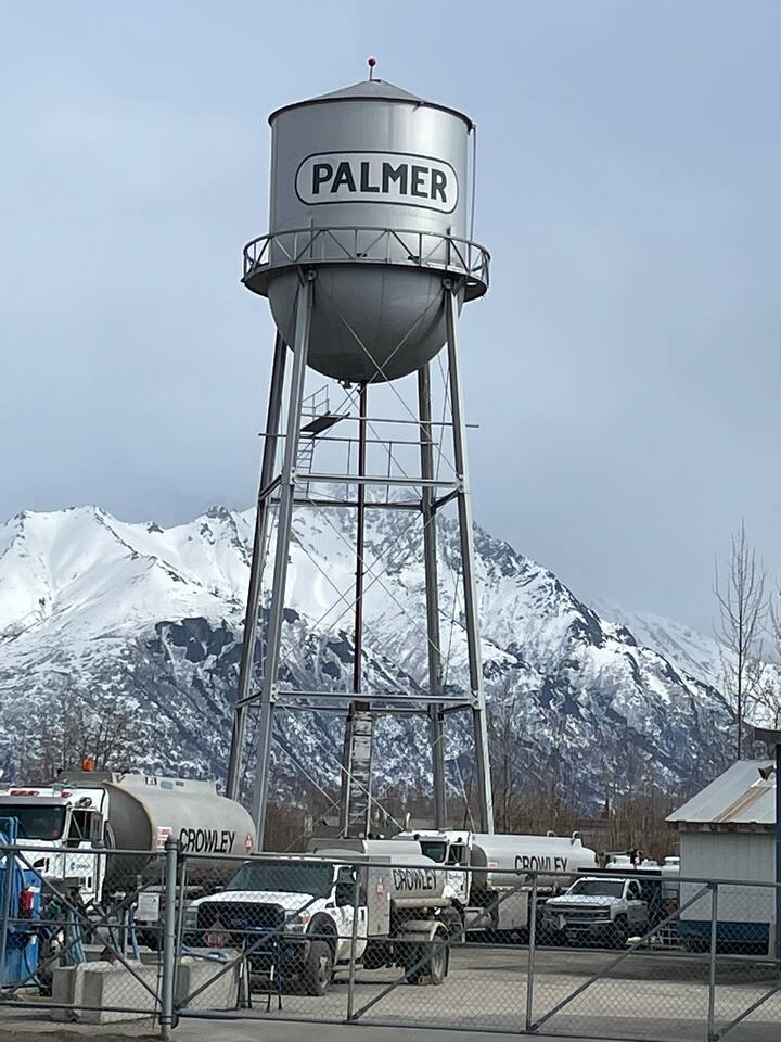 Palmer Alaska water tower