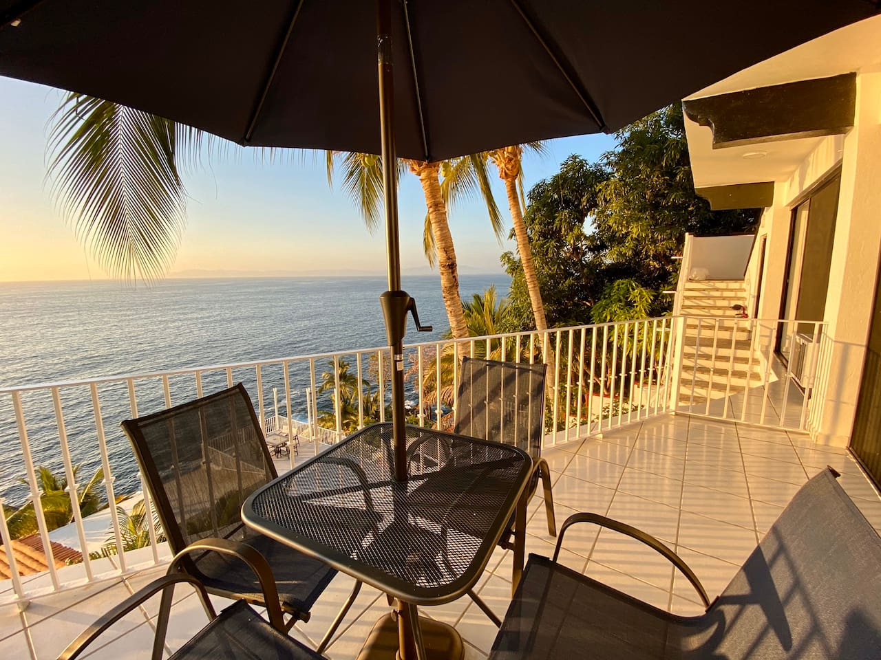 Amazing views from the balcony 