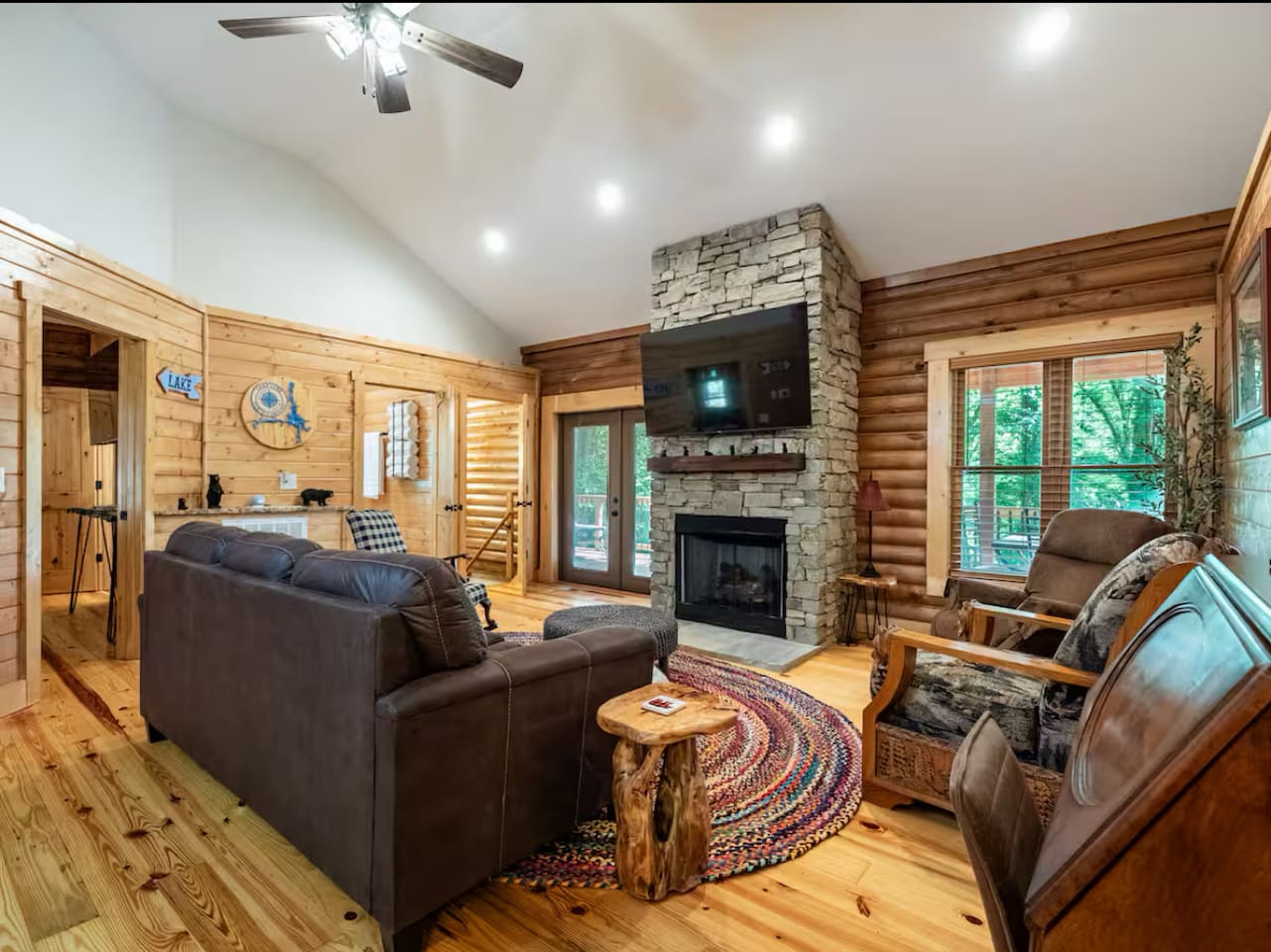 Open living room