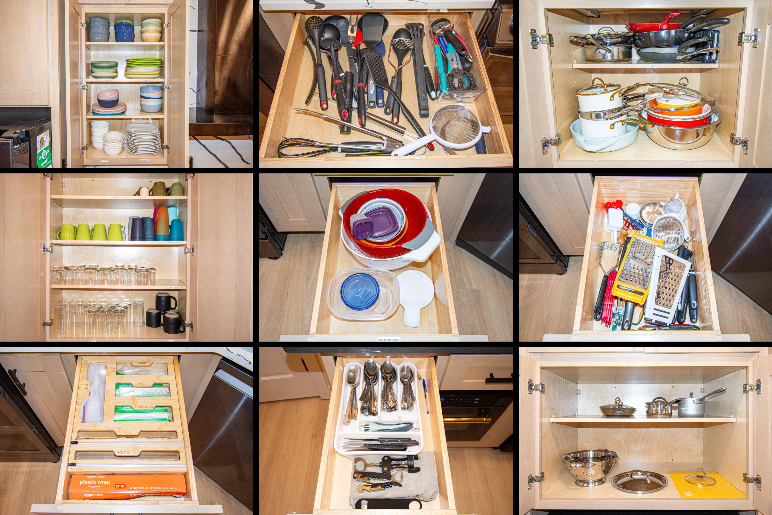 Plenty of items to cook and serve with