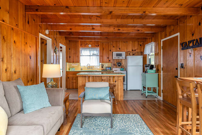 Open living room