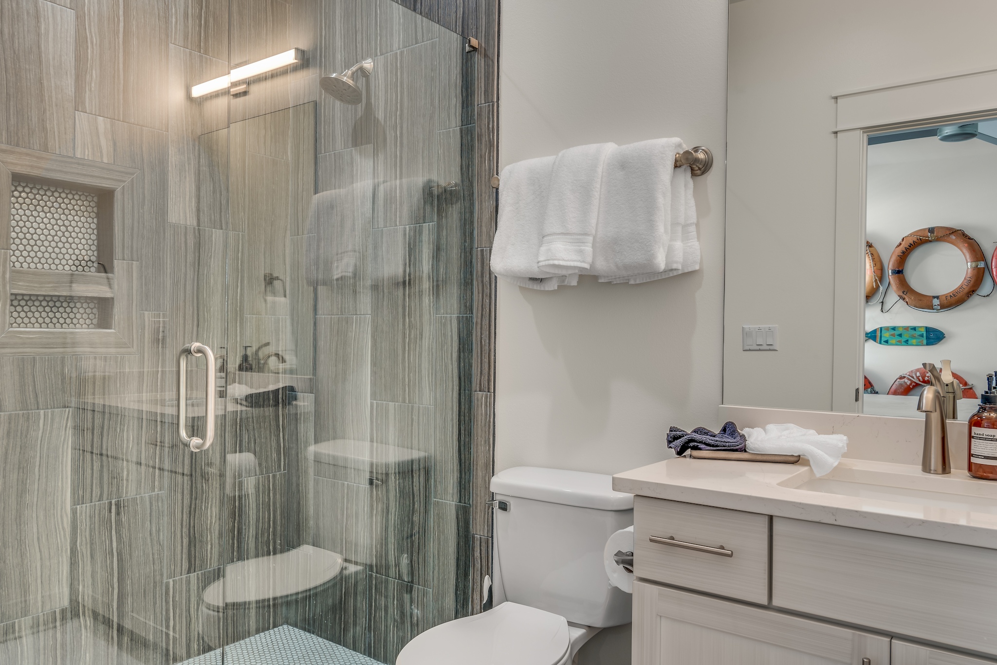 King Suite #5: Private Bath (second floor)