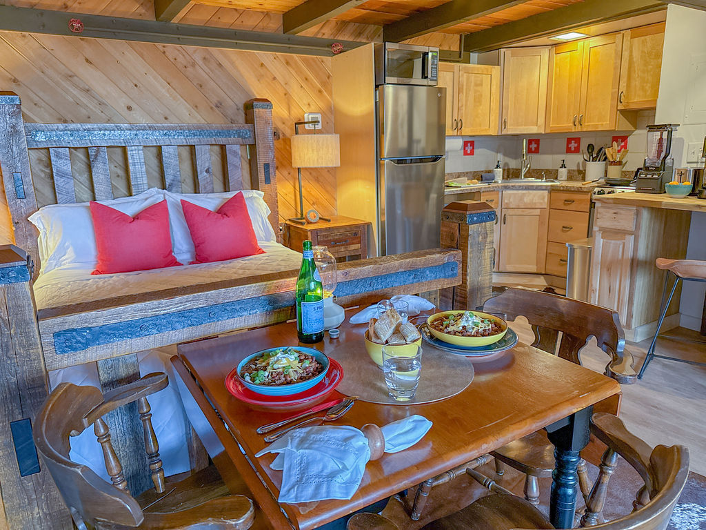 and preparing a hearty meal to be enjoyed together.