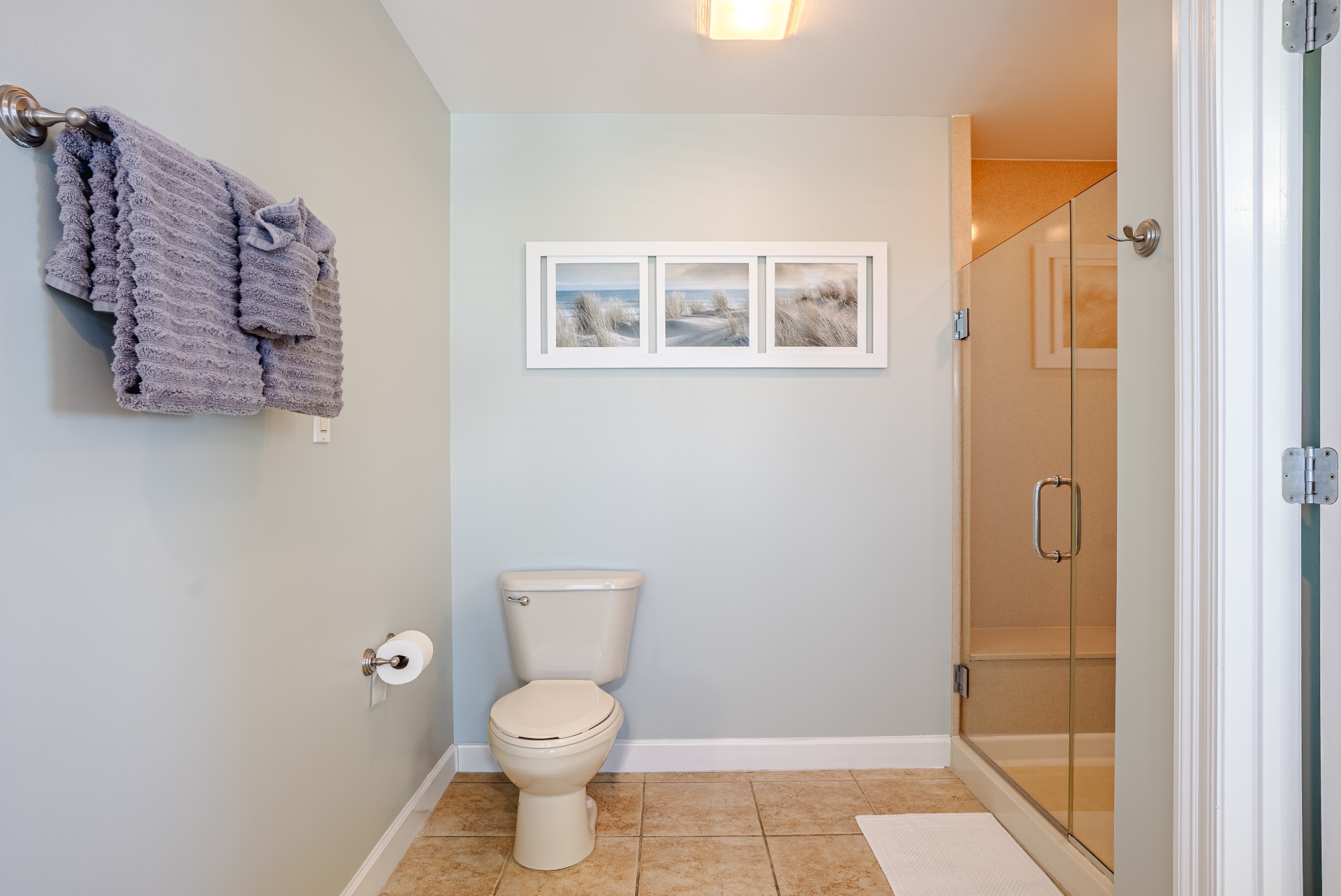 Bathroom #1 with walk in shower