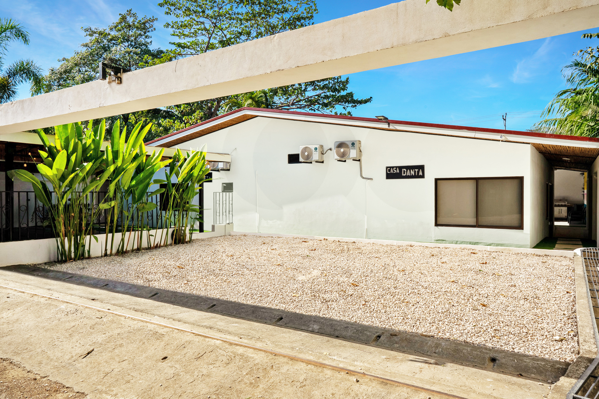 Ample secure off street parking at Casa Daniel