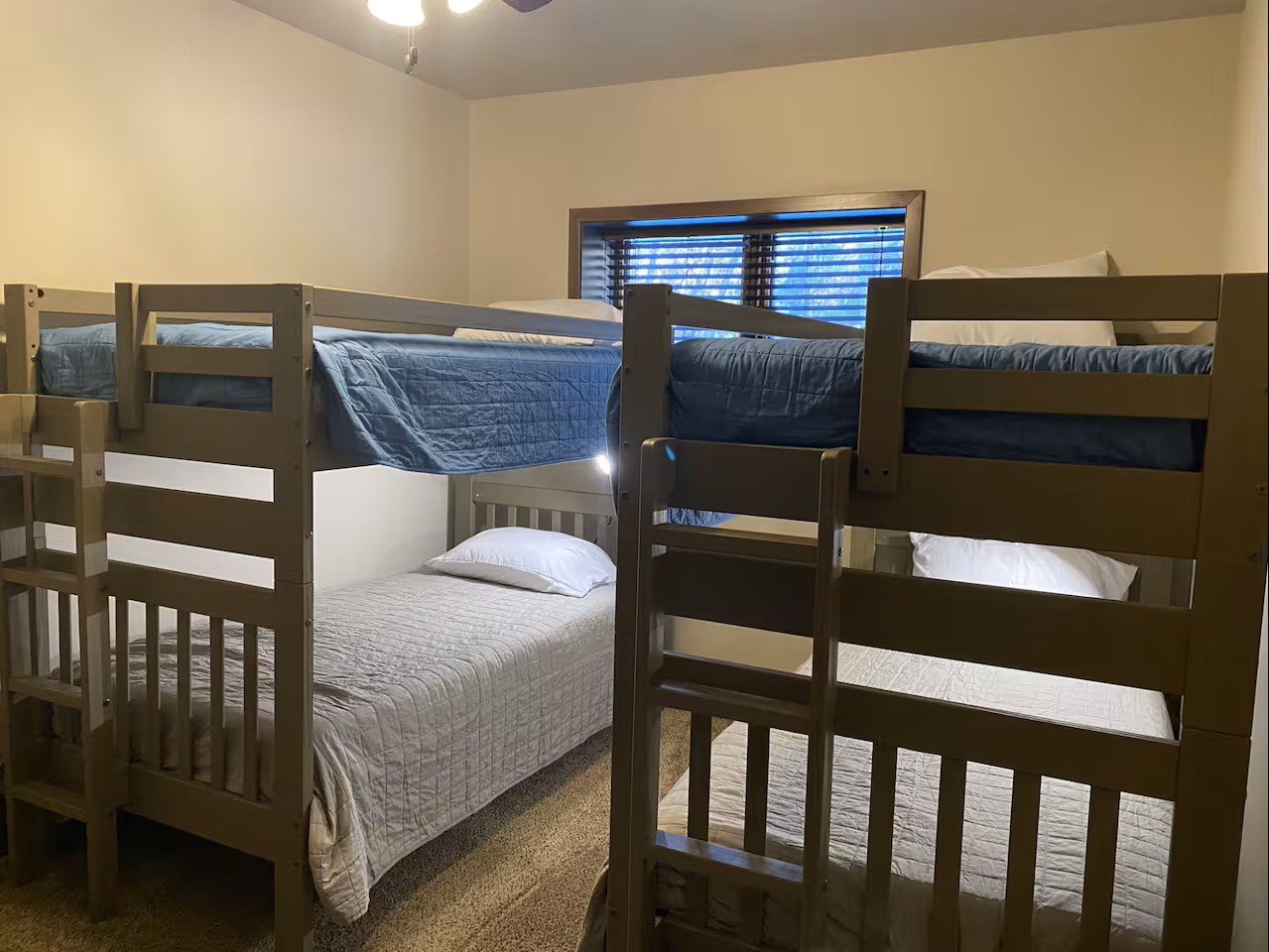 Lower level bunk beds