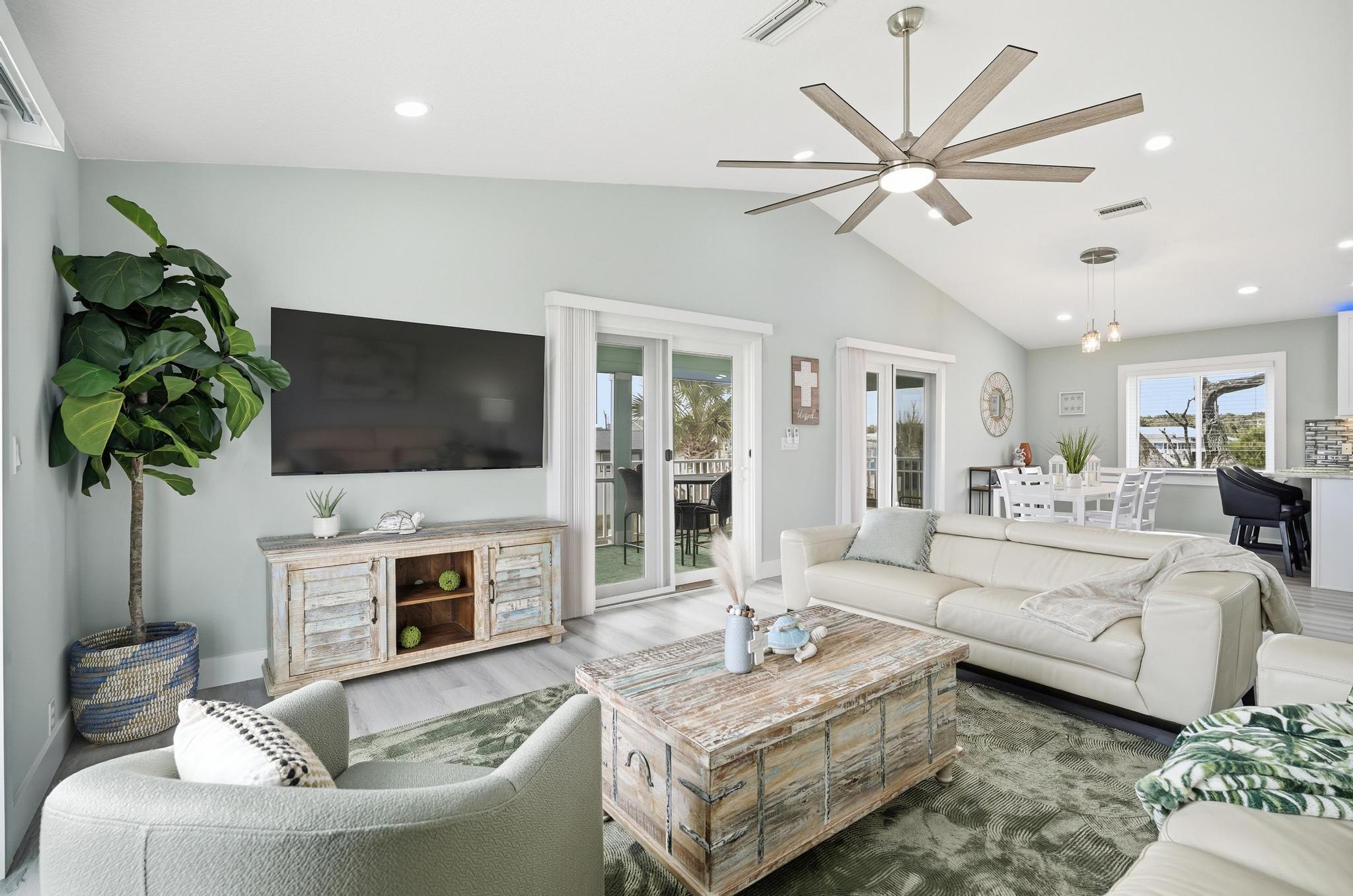 Where beach days turn into cozy nights! 