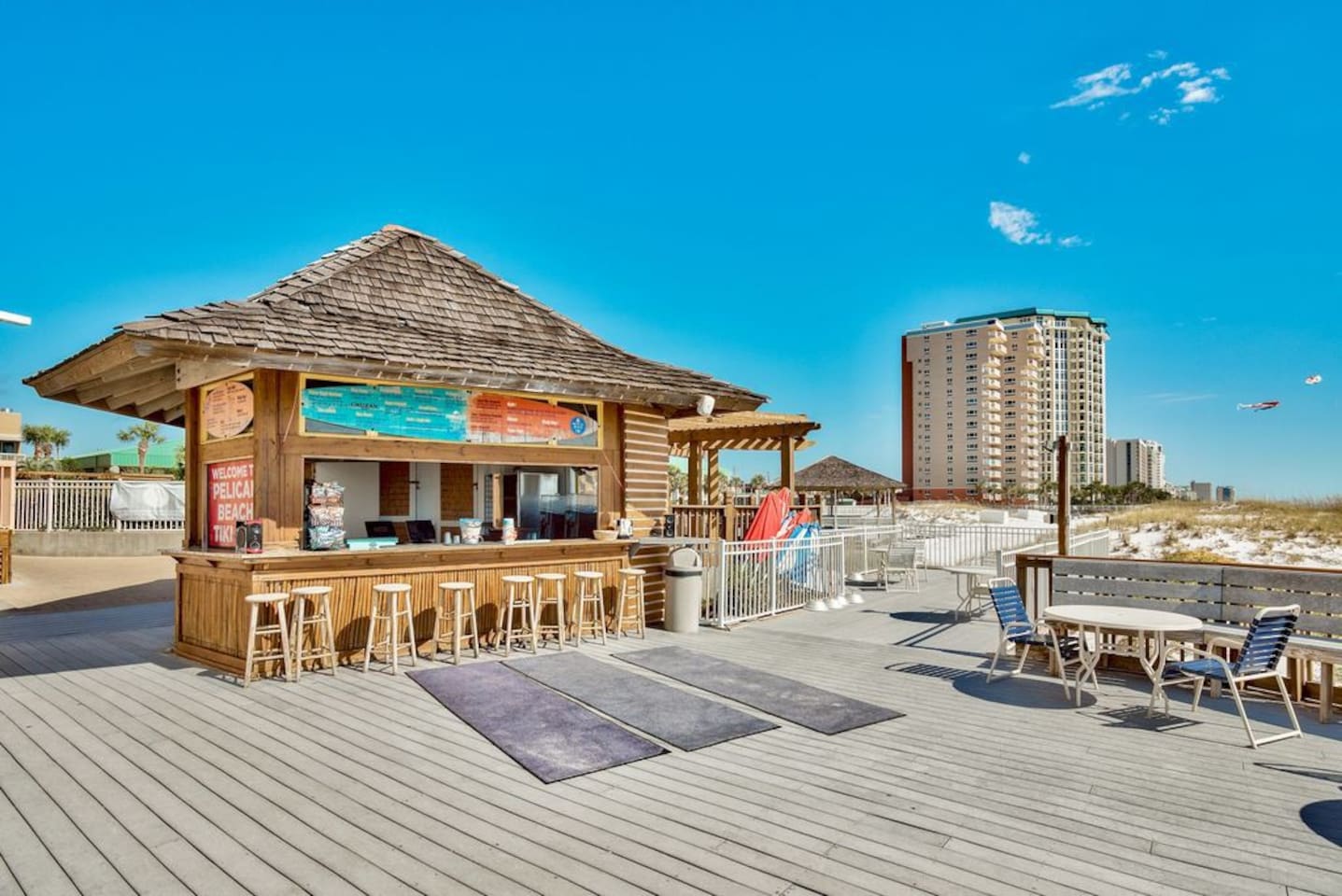 Beachside Tiki Bar...