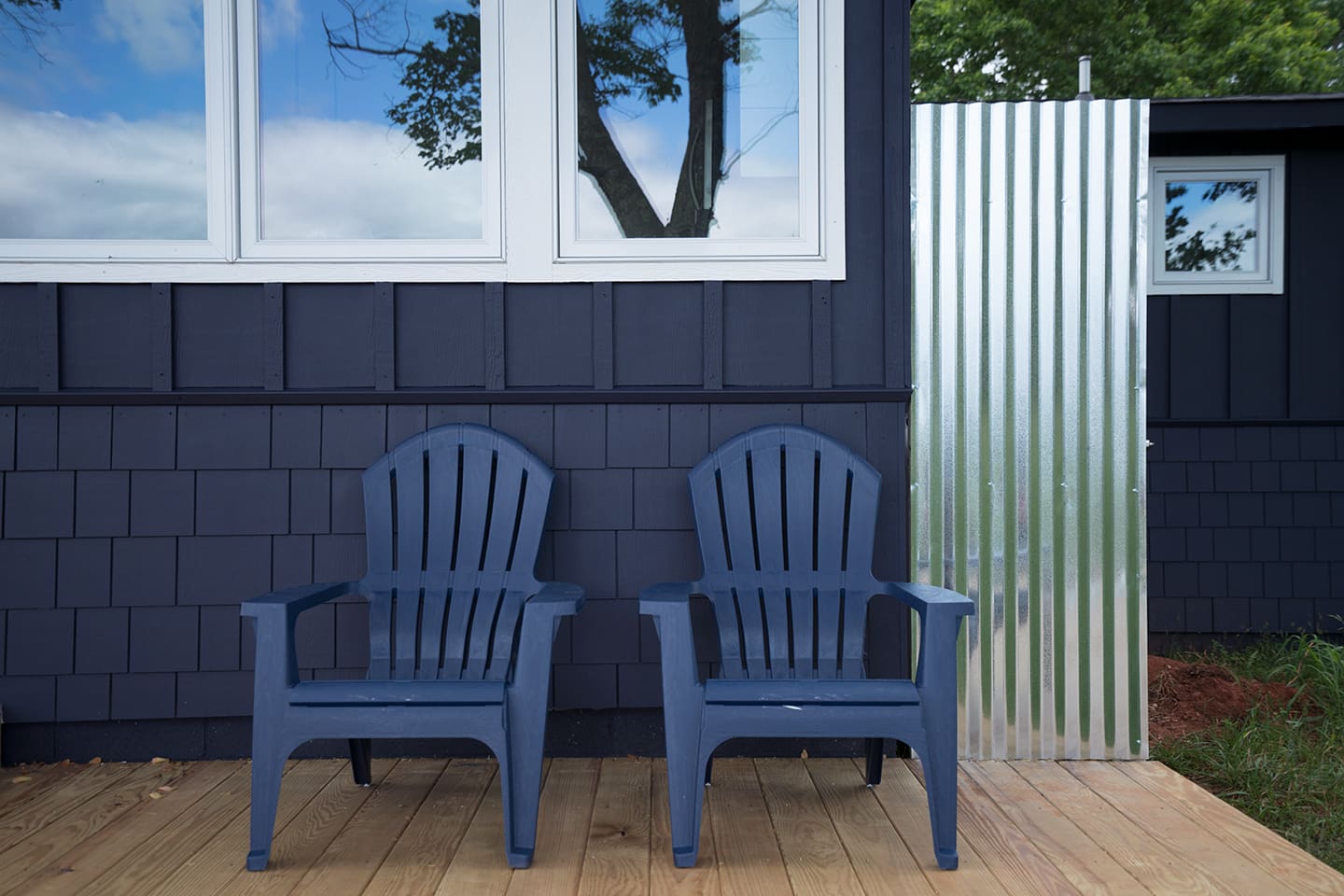 Back deck-for lounging.