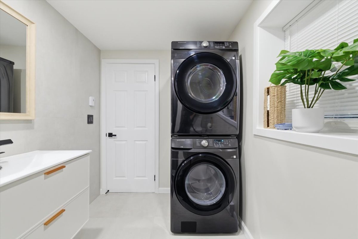 Brand new laundry tower