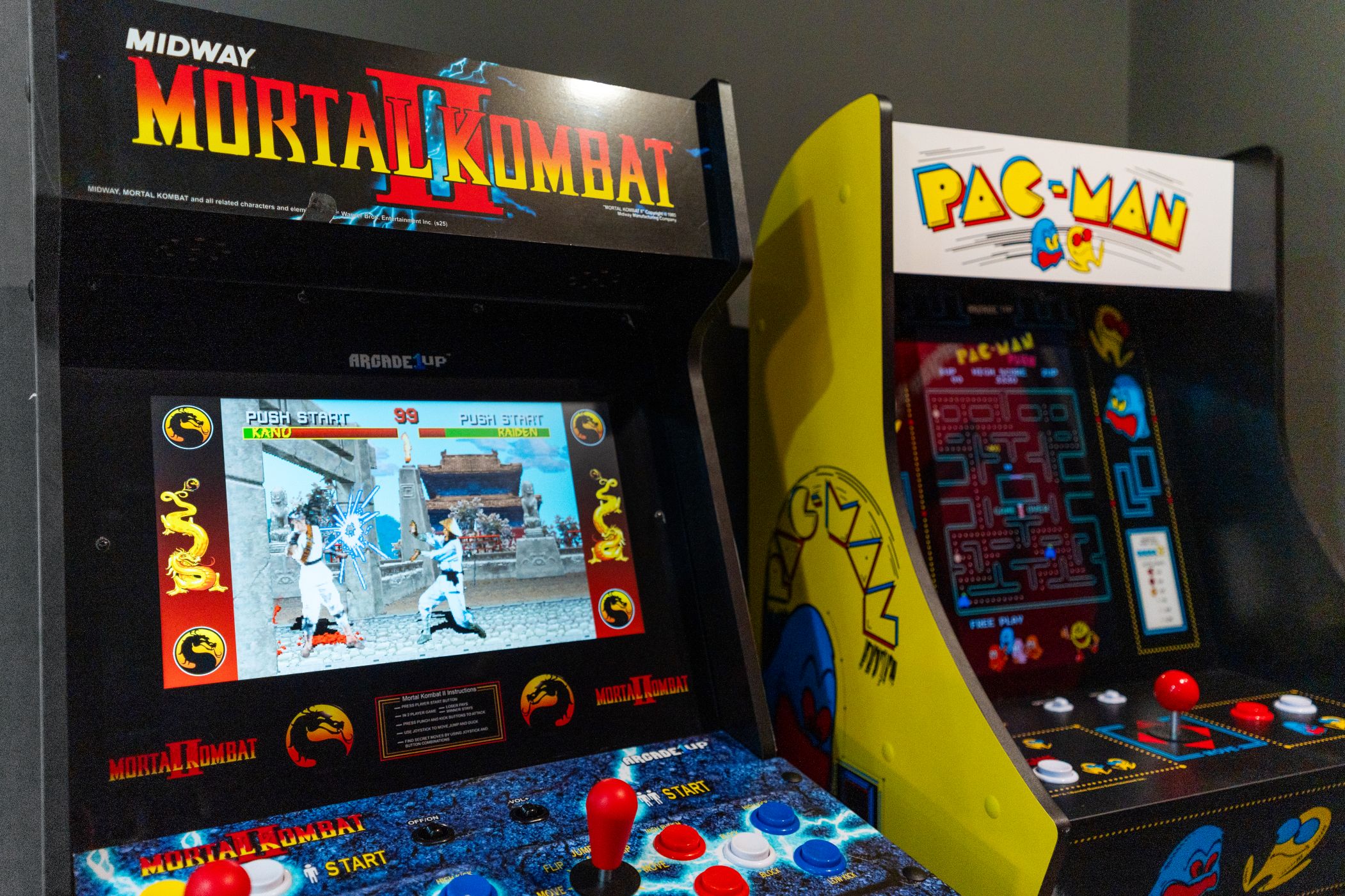 Challenge your housemates with classic arcade games!