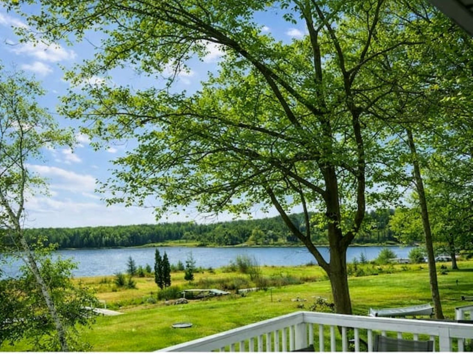Lake view from upper deck