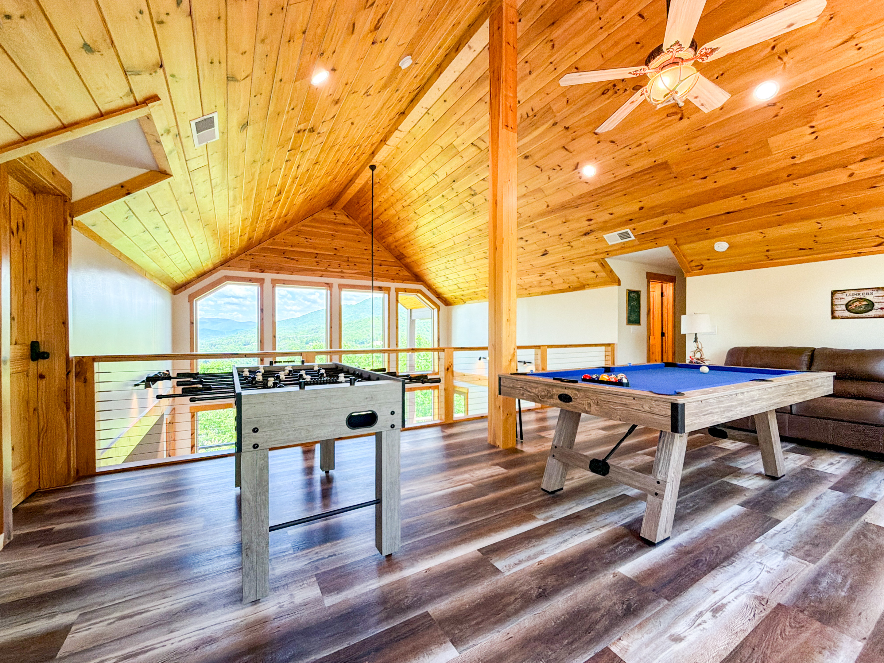 Loft area game room