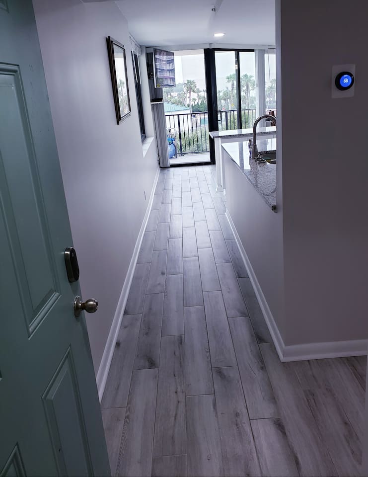 Entry into condo 