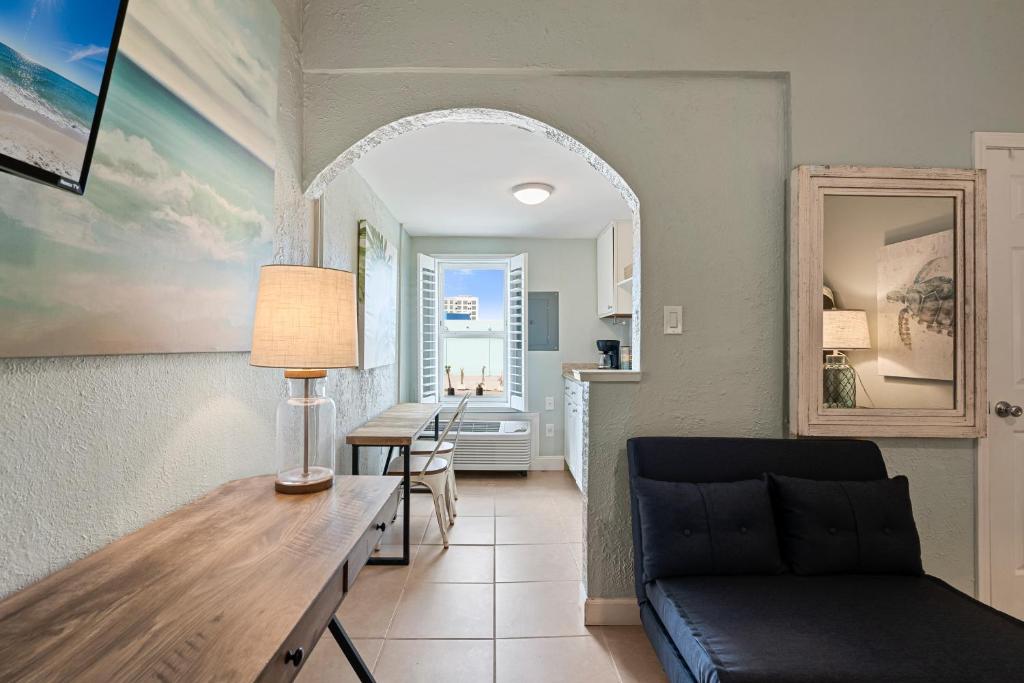 Desk for optional work area