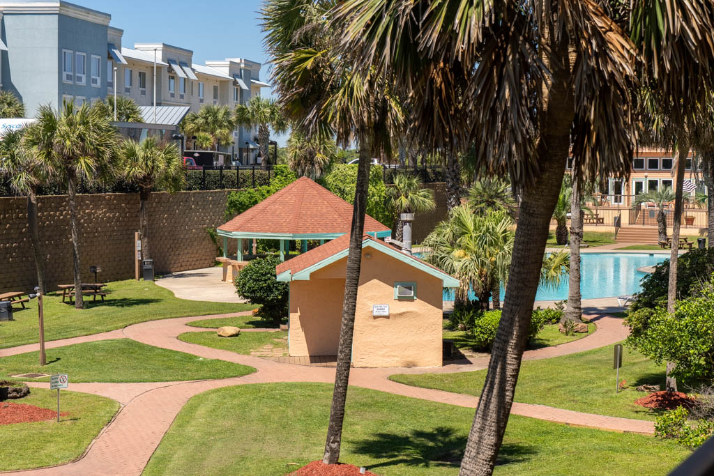 And outdoor restroom