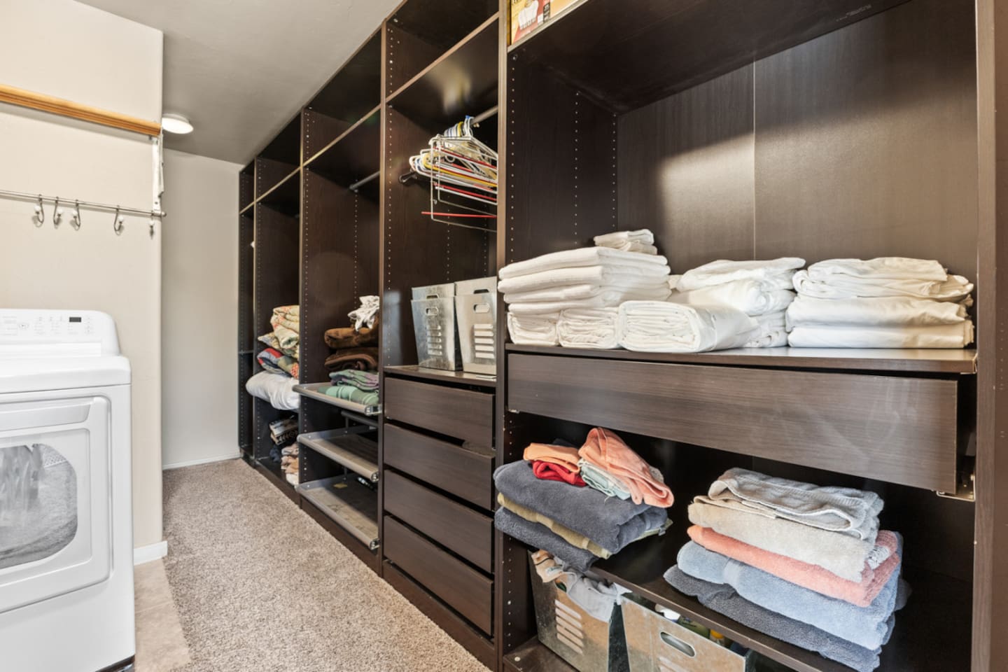 Main Floor Laundry closet 