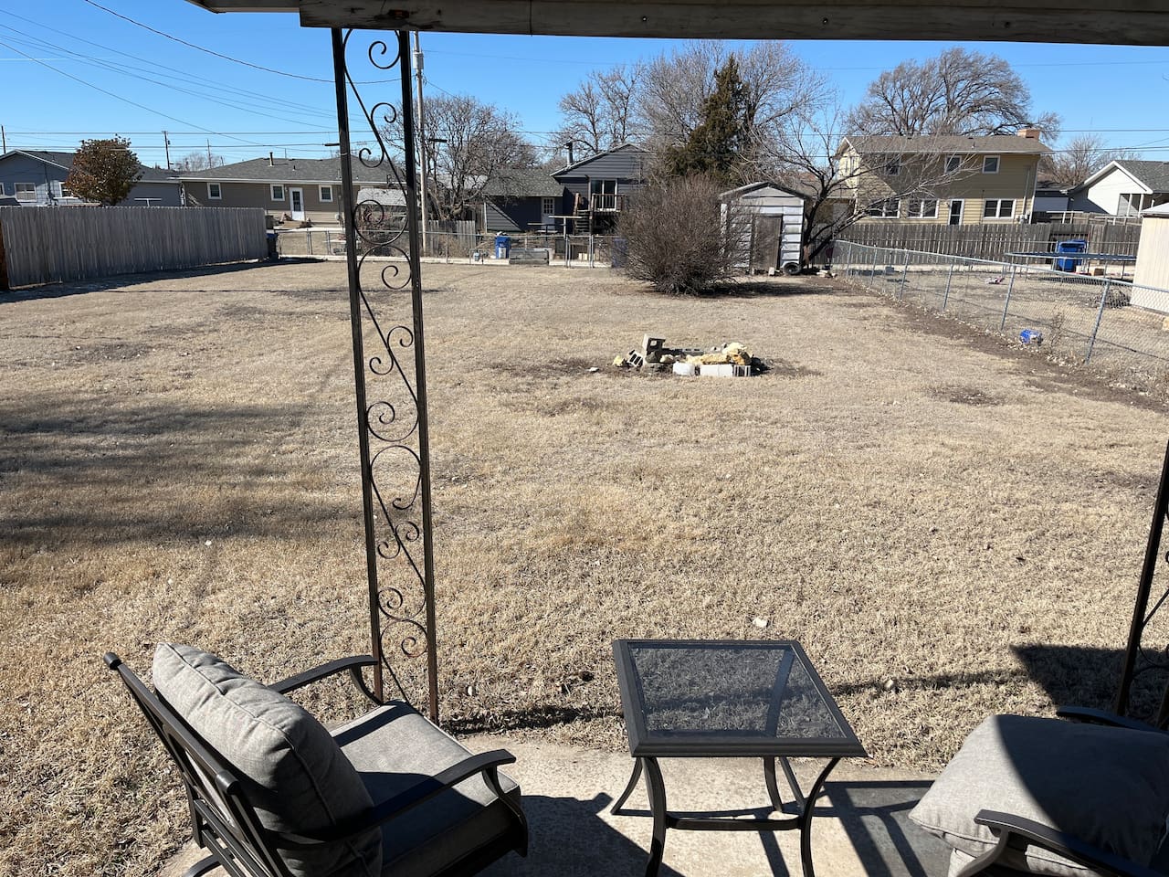 Backyard and Patio