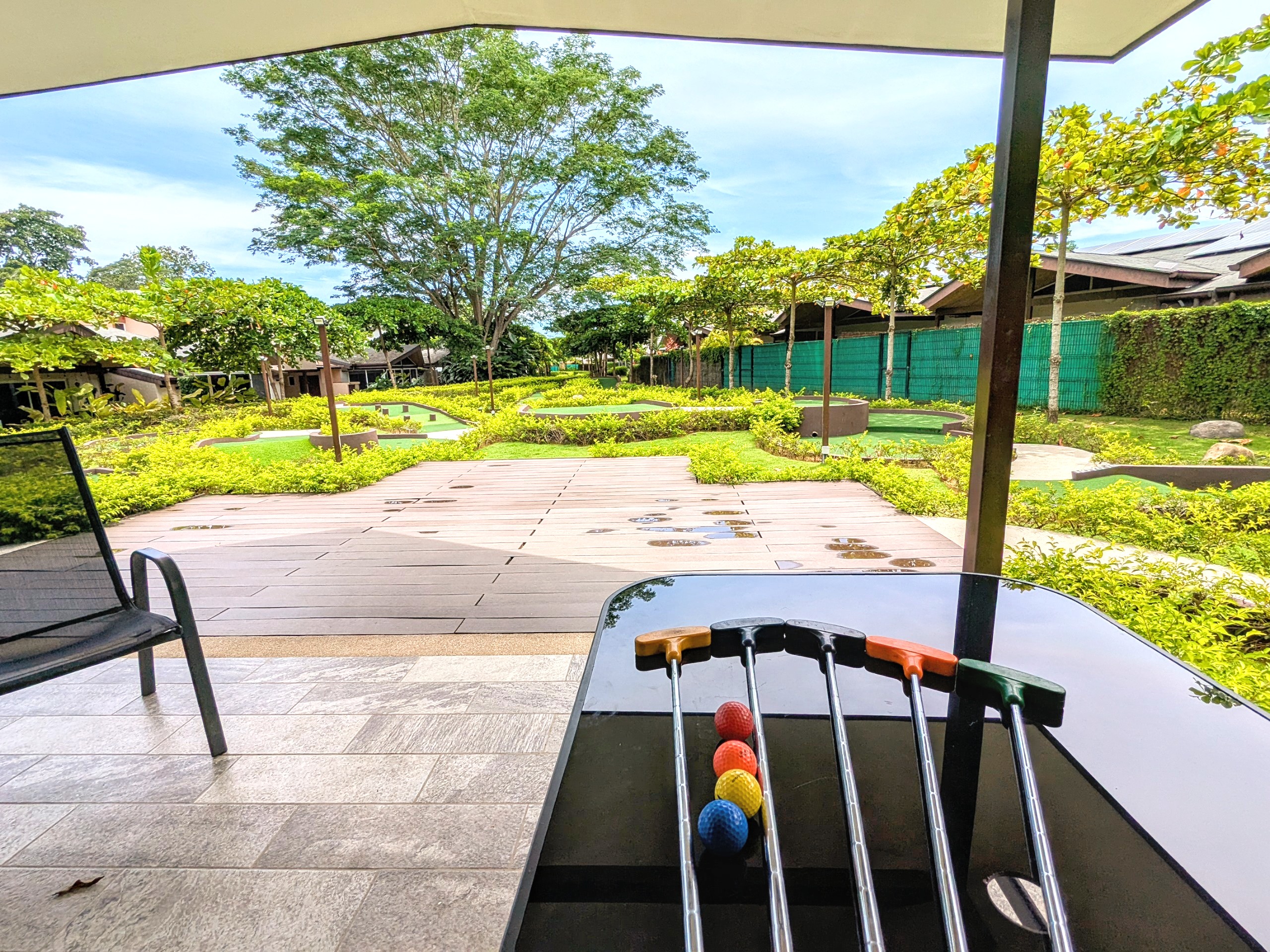 Mini Golf Gazebo area