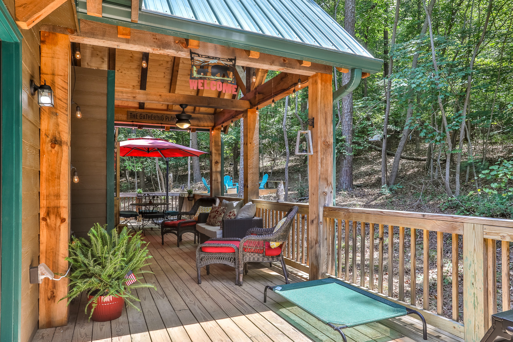 Cozy porch vibes