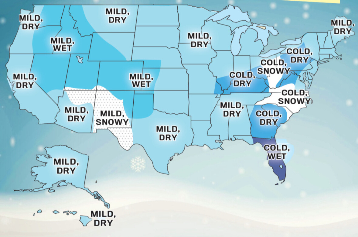 2025-26 Winter Weather Estimate: COLD & SNOWY @ WishYouWereHere7Devils!