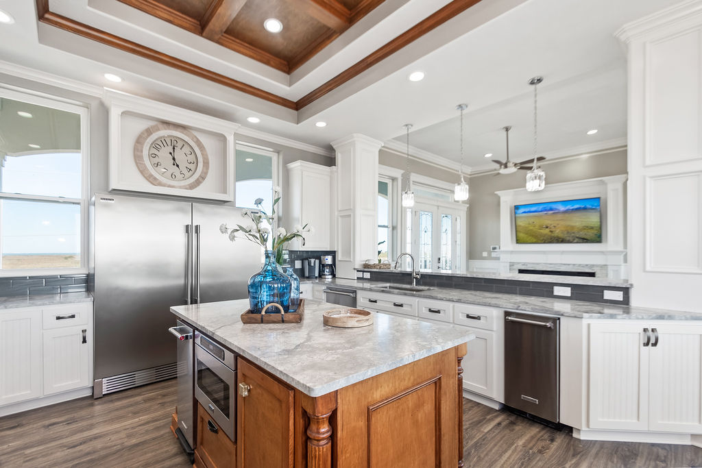 Top of the line appliances