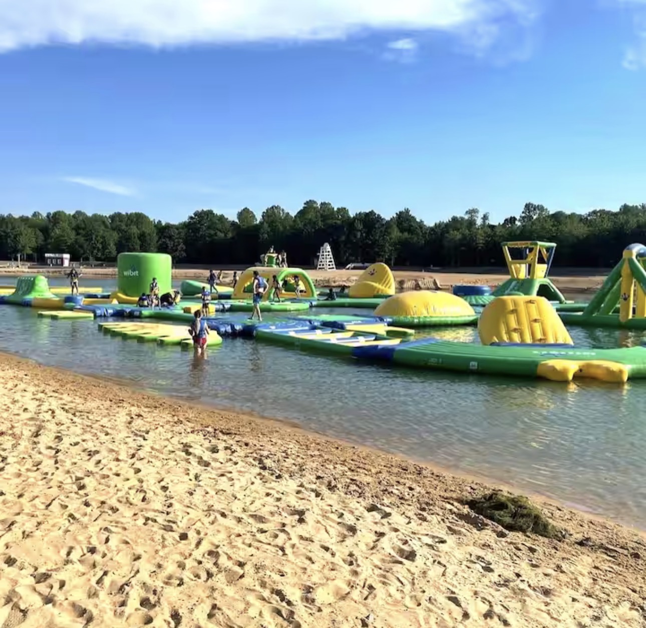 Lake Arvesta in South Haven is fun for all ages! It also features putt putt golf, pickleball (inside & outside) a restaurant and more! Your kids will LOVE it & so will you!