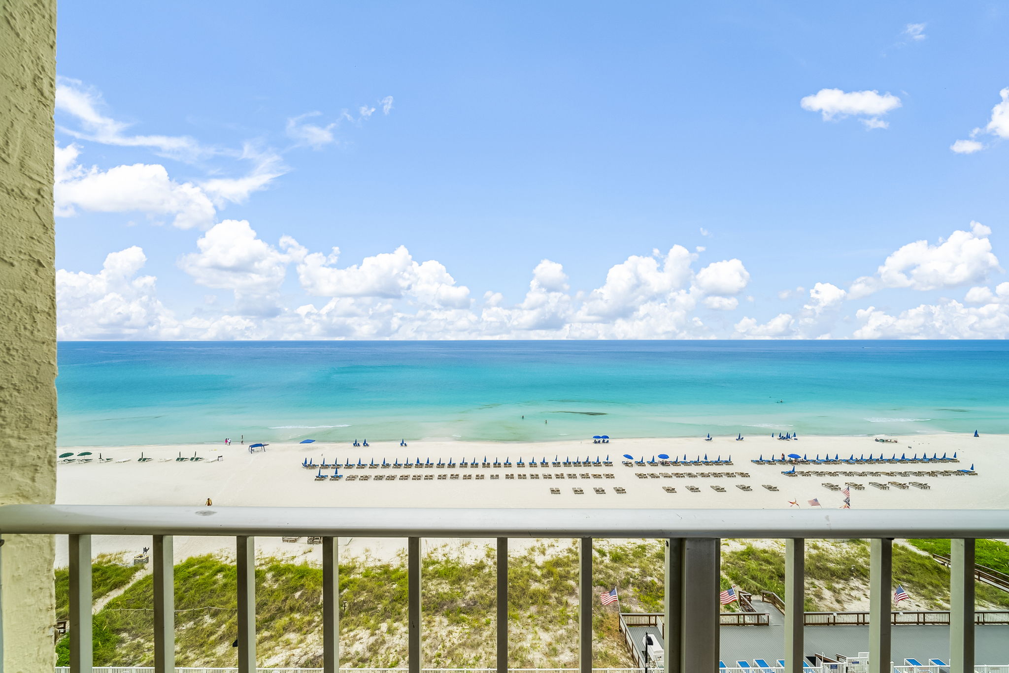 I've got a major case of wanderlust and booking beach vacations is what you'll feel after this being your view directly from your private beachfront balcony!