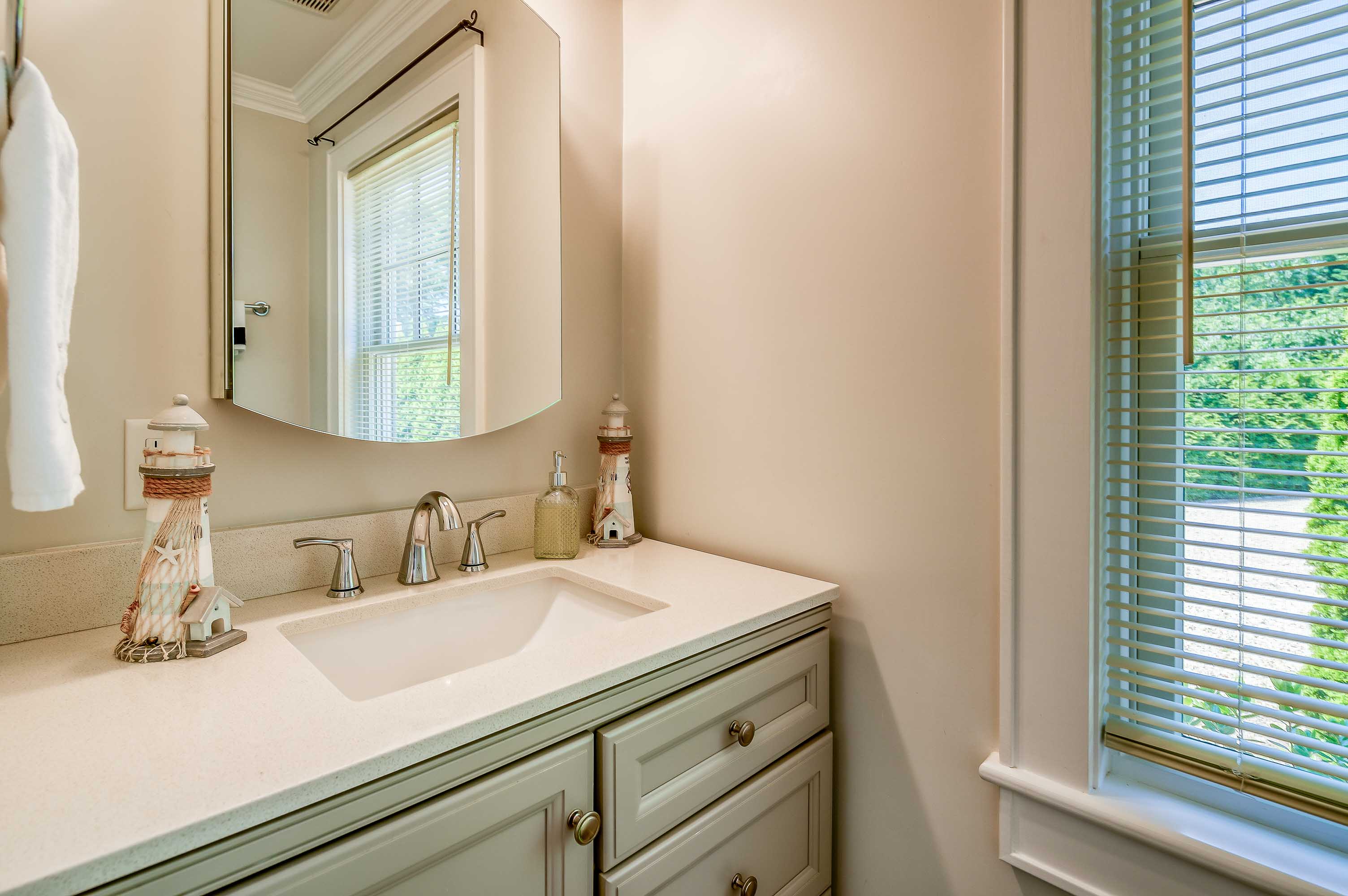 Half Bath on 1st Floor