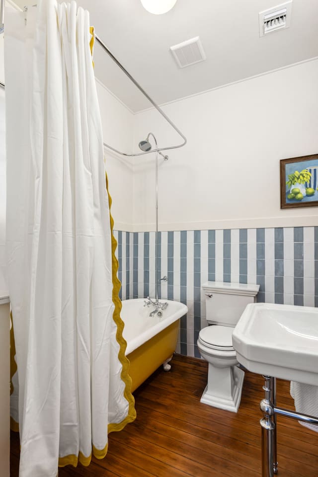 original wood floors, period details