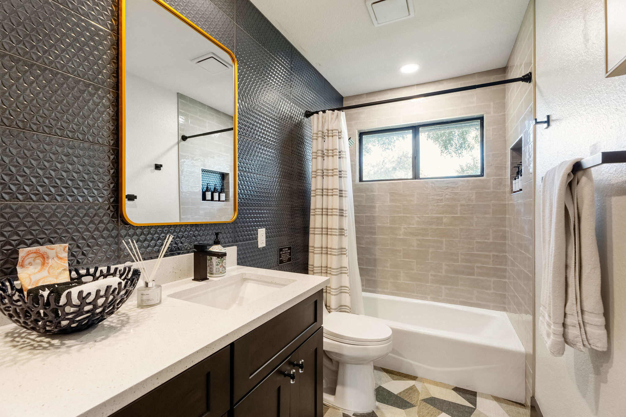 Blue Bathroom